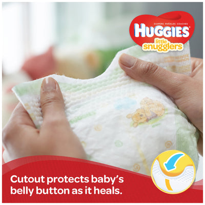 Huggies® Little Snugglers Diaper, Newborn, 1 Case of 124 () - Img 2
