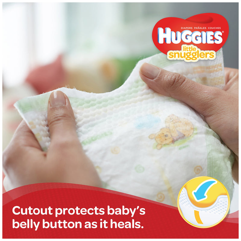 Huggies® Little Snugglers Diaper, Newborn, 1 Case of 124 () - Img 2