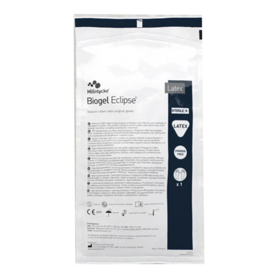 Biogel® Eclipse™ Latex Surgical Glove, Size 7.5, Straw Color, 1 Case of 4 () - Img 1