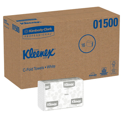 Kleenex® C-Fold Paper Towel, 150 per Pack, 1 Case of 2400 (Paper Towels) - Img 3