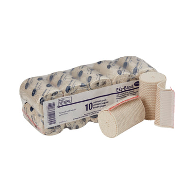 EZe-Band® LF Double Hook and Loop Closure Elastic Bandage, 3 Inch x 5 Yard, 1 Case of 60 (General Wound Care) - Img 1