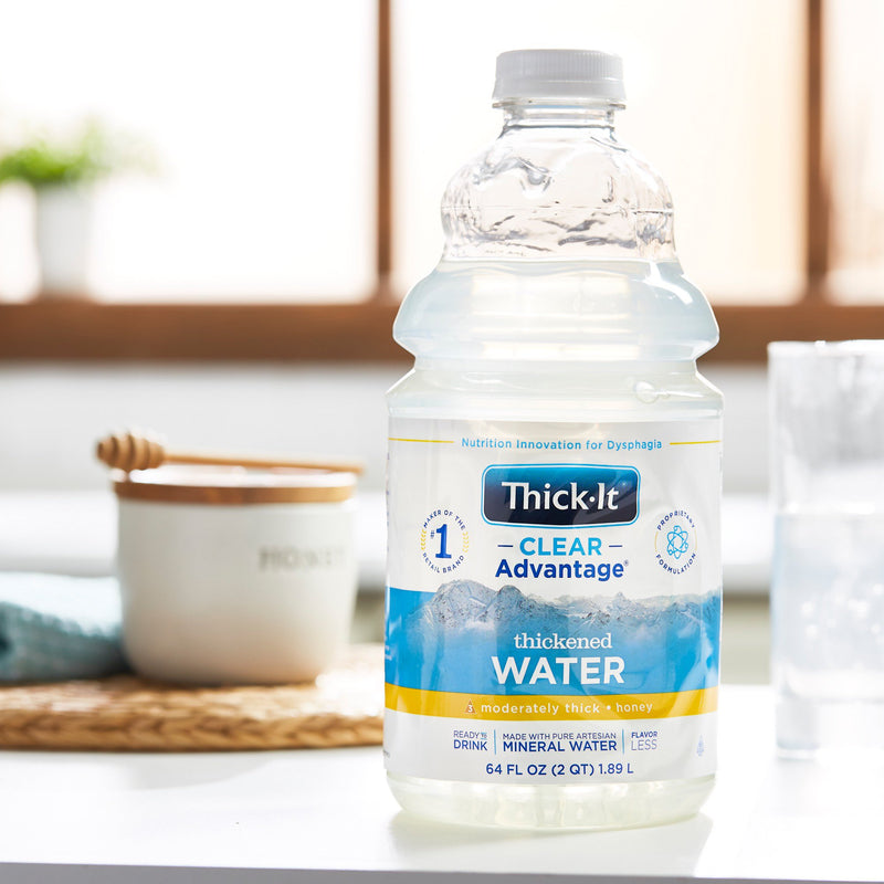 Thick-It® Clear Advantage® Honey Consistency Thickened Water, 64-ounce Bottle, 1 Case of 4 (Nutritionals) - Img 8