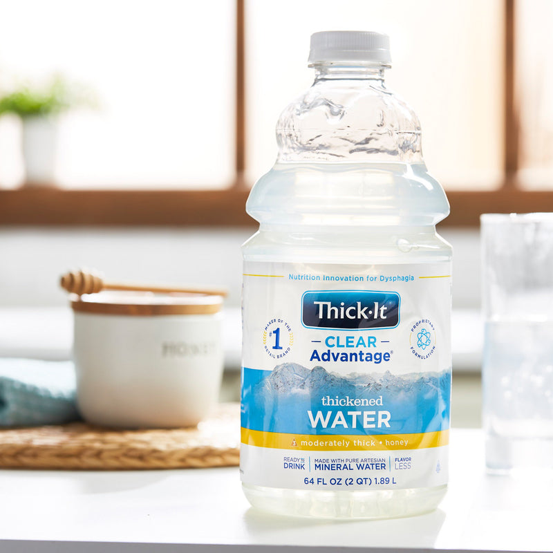 Thick-It® Clear Advantage® Honey Consistency Thickened Water, 64-ounce Bottle, 1 Each (Nutritionals) - Img 8