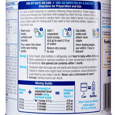 Similac® Sensitive® Powder Infant Formula, 12 oz. Can, 1 Case of 6 () - Img 4