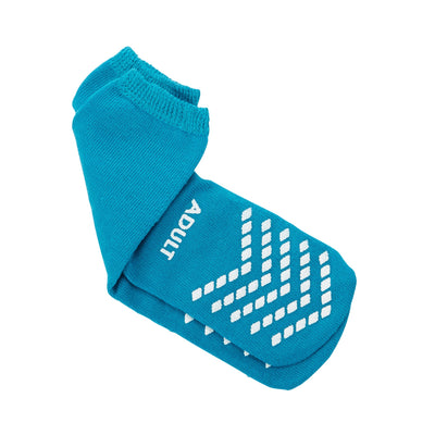 McKesson Slipper Socks, Large, Teal, 1 Case of 48 (Slippers and Slipper Socks) - Img 2