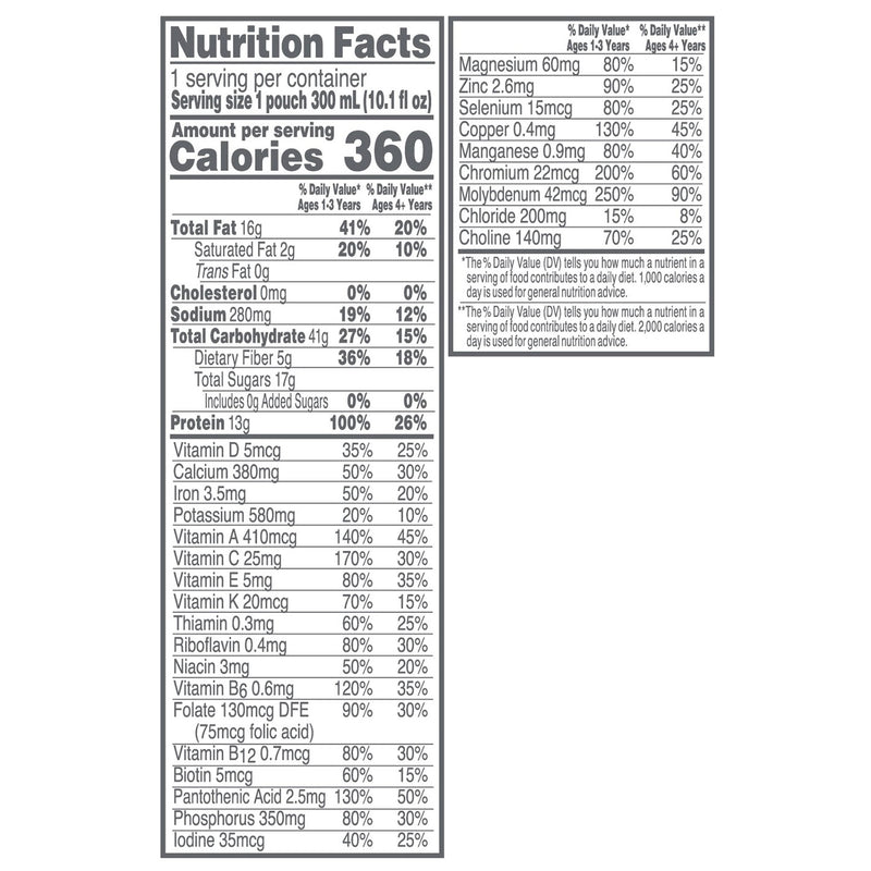 Compleat® Pediatric Organic Blends Tube Feeding Formula, Plant-Based, Non-GMO, 1 Case of 24 () - Img 4