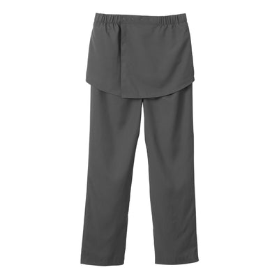 Silverts® Women's Open Back Gabardine Pant, Pewter, Large, 1 Each (Pants and Scrubs) - Img 2