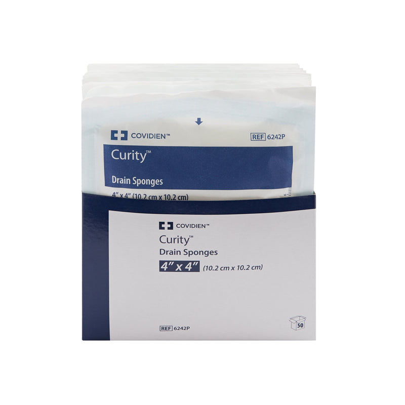 Curity™ Drain Sponge, 4 x 4 Inch, 1 Pack (General Wound Care) - Img 2