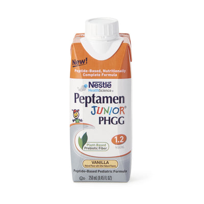 Peptamen Junior® PHGG Vanilla Pediatric Oral Supplement / Tube Feeding Formula, 8.45 oz. Carton, 1 Case of 24 () - Img 1