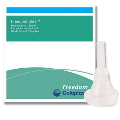 Freedom Cath Male External Catheter, Self-Adhesive, Non-Sterile, Small 23 mm, 1 Case of 100 (Catheters and Sheaths) - Img 1