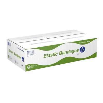 Dynarex® Clip Detached Closure Elastic Bandage, 4 Inch x 4-1/2 Yard, 1 Box of 10 (General Wound Care) - Img 3