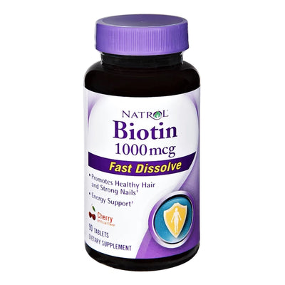 BIOTIN, TAB 5000MCG (90/BT) (Over the Counter) - Img 1