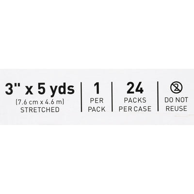 McKesson Self-adherent Closure Cohesive Bandage, 3 Inch x 5 Yard, 1 Case of 24