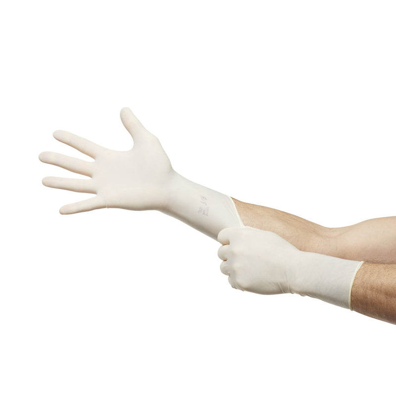 Encore® Latex Textured Surgical Glove, Size 7.5, Ivory, 1 Case of 200 () - Img 4