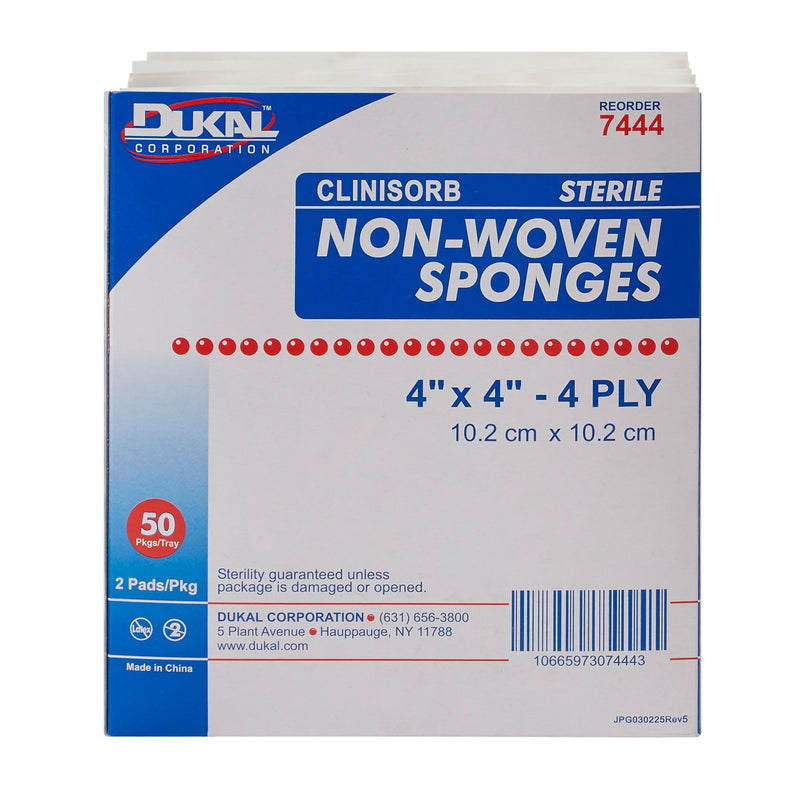 Clinisorb Sterile Nonwoven Sponge, 4 x 4 Inch, 1 Pack (General Wound Care) - Img 3