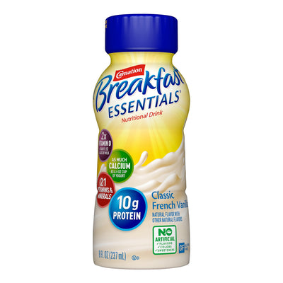 Carnation Breakfast Essentials® Vanilla Oral Supplement, 8 oz. Carton, 1 Case of 24 (Nutritionals) - Img 1