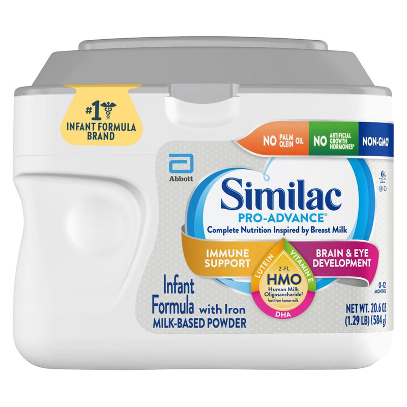 Similac® Pro-Advance™ Infant Formula, 20.6 oz. Canister, 1 Case of 4 () - Img 1