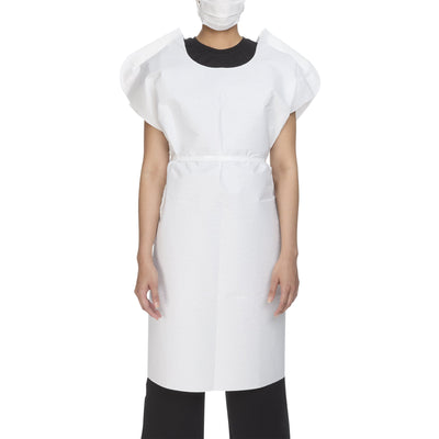 McKesson Patient Exam Gown, 1 Case of 50 (Gowns) - Img 1
