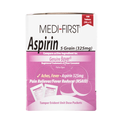 Medi-First® Aspirin, 1 Case of 24 (Over the Counter) - Img 1