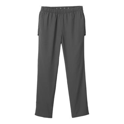Silverts® Women's Open Back Gabardine Pant, Pewter, Large, 1 Each (Pants and Scrubs) - Img 1