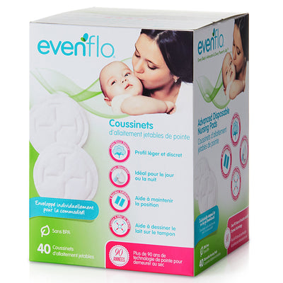 Evenflo® Advanced Nursing Pad, 1 Case of 24 (Feeding Supplies) - Img 4