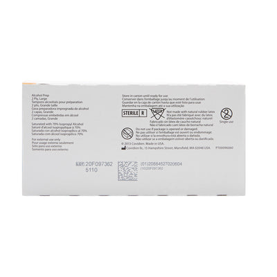 Webcol™ Alcohol Prep Pad, 1 Carton of 200 (Skin Care) - Img 5