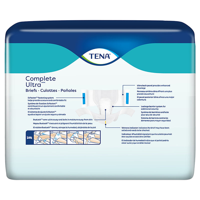 Tena® Complete Ultra™ Incontinence Brief, Medium, 1 Case of 72 () - Img 2