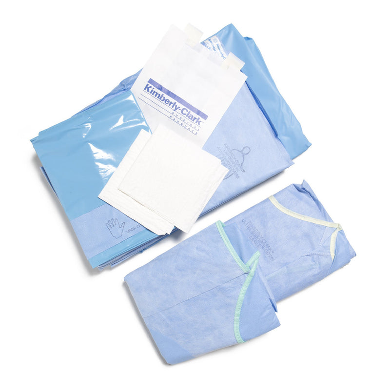 Halyard Laparotomy Pack IV, 1 Case of 6 (Procedure Drapes and Sheets) - Img 1
