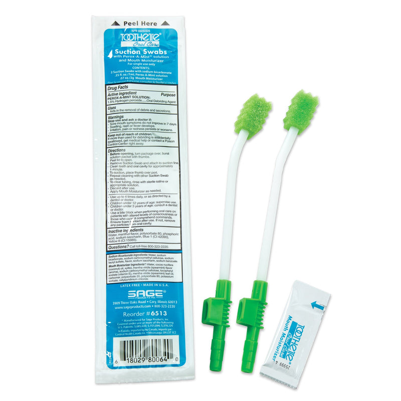 Toothette® Suction Swab Kit, 1 Case of 100 (Mouth Care) - Img 1