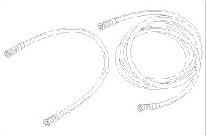 Gomco® Suction Connector Tubing Set, 1/4-Inch Inner Diameter, 1 Each (Connector Tubing) - Img 1