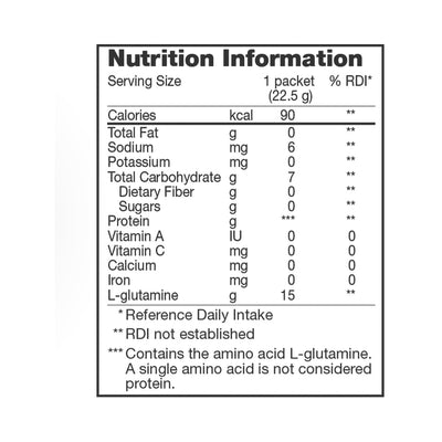 Glutasolve® Glutamine Supplement / Tube Feeding Formula, 22.5-gram Packet, 1 Each (Nutritionals) - Img 4