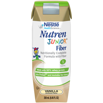 Nutren® Junior Fiber Vanilla Pediatric Oral Supplement, 8.45 oz. Tetra Prisma®, 1 Case of 24 () - Img 1