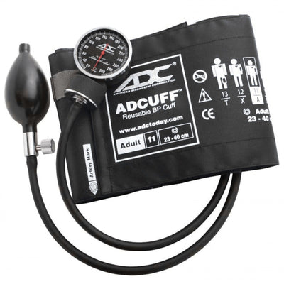 American Diagnostic Corp Diagnostic Arm Sphygmomanometer, Black, Size 11 Cuff, Pocket Size Hand Held, 1 Each (Blood Pressure) - Img 2