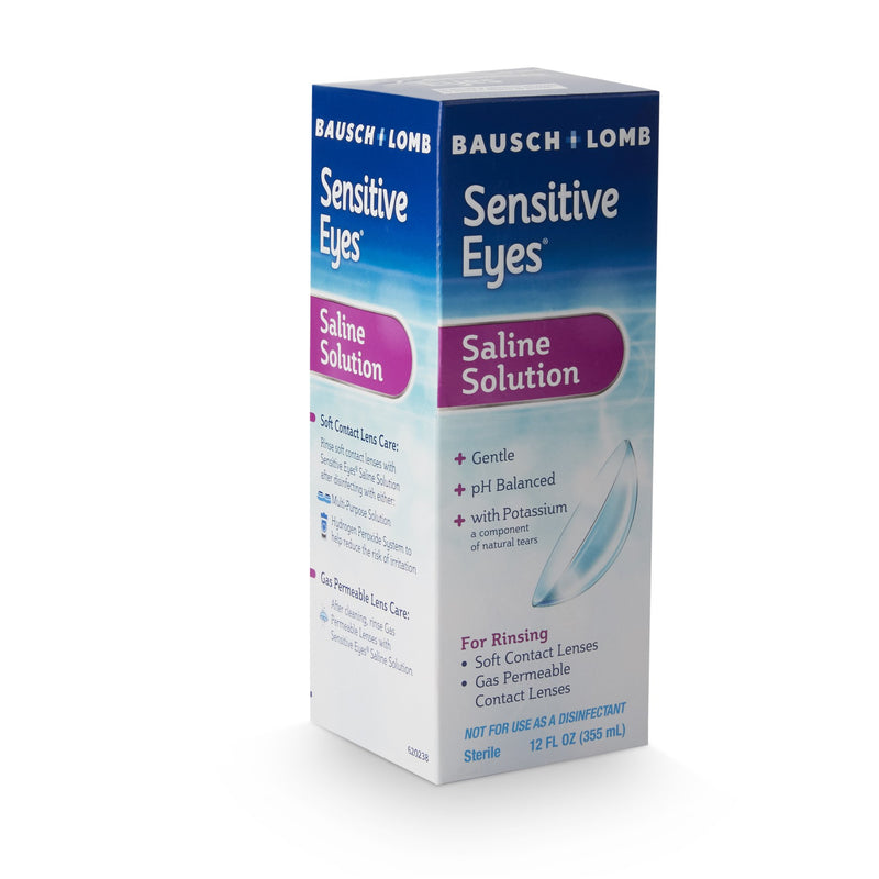 Sensitive Eyes® Plus Contact Lens Solution, 12-ounce Bottle, 1 Each (Over the Counter) - Img 2