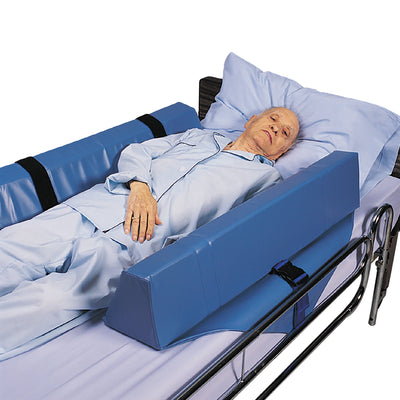 Skil-Care™ Double Bolster Roll-Control System, Foam, 34 in. L x 8 in. W x 7 in. H, Blue, 1 Pair (Elevators, Rolls and Wedges) - Img 3