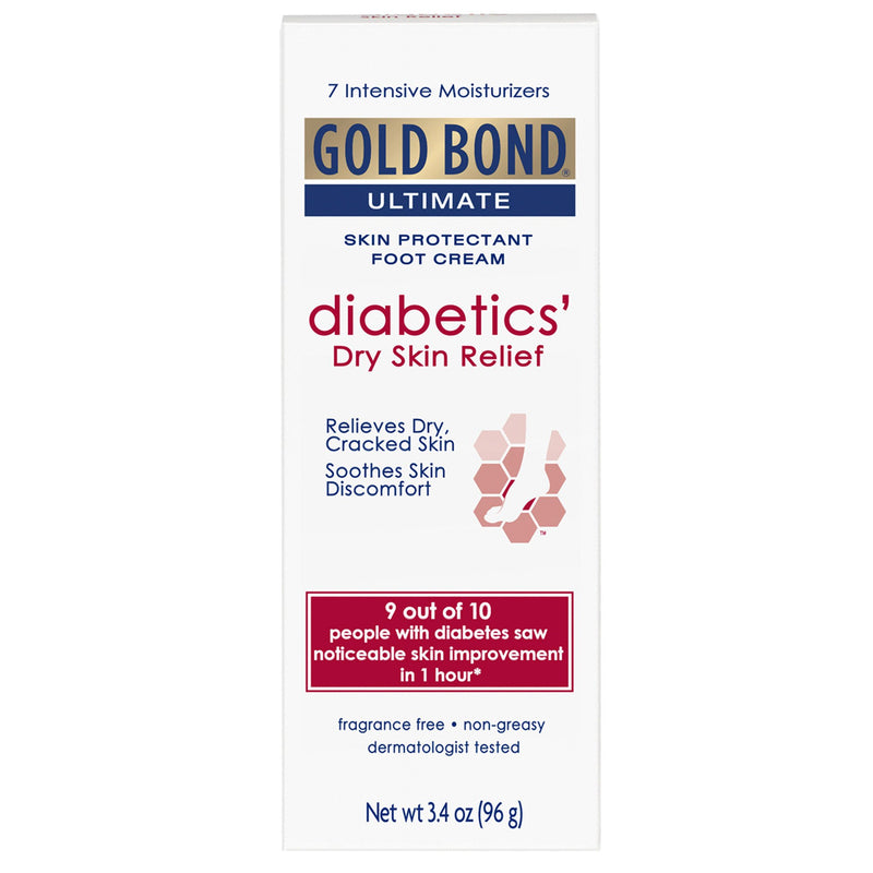 GOLD BOND FOOT DIABETICS, CRM 3.4OZ (Skin Care) - Img 2