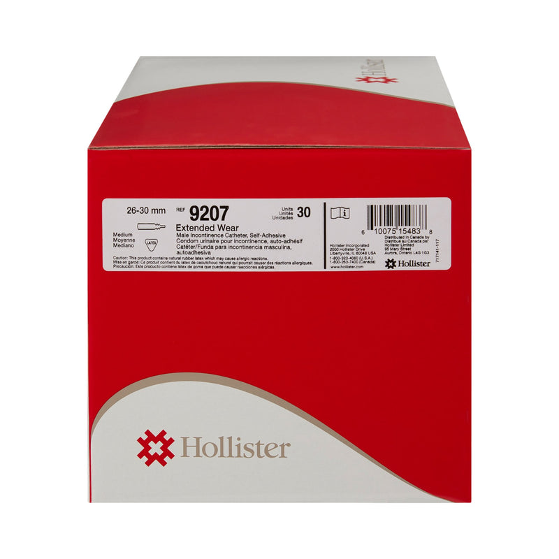 Hollister Extended™ Male External Catheter, Medium, 1 Box of 30 (Catheters and Sheaths) - Img 2