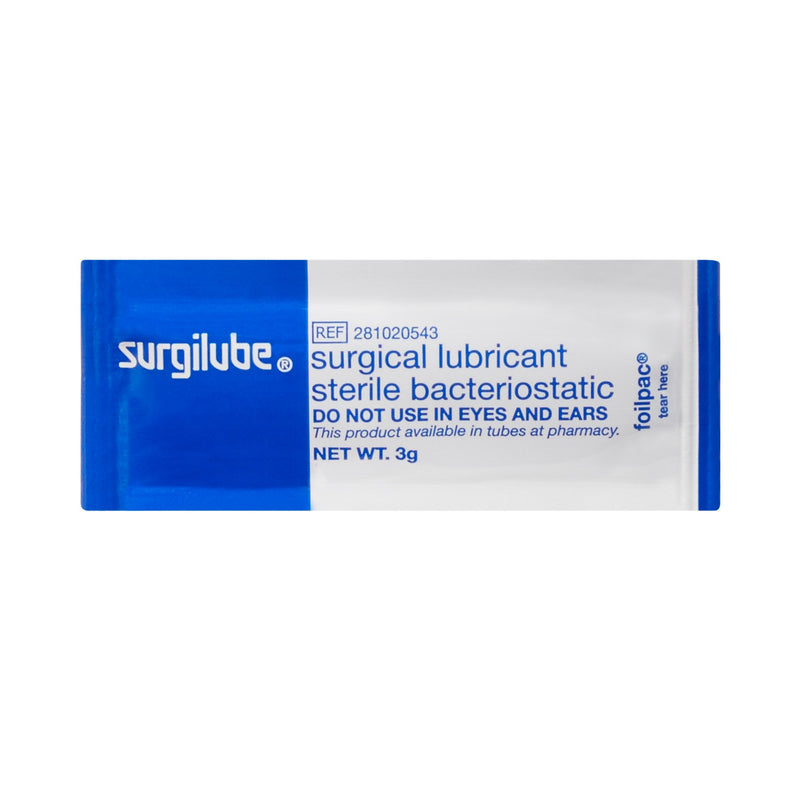 Surgilube® Lubricating Jelly, 3-gram Packet, 1 Box of 144 (Over the Counter) - Img 4