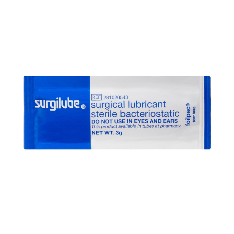 Surgilube® Lubricating Jelly, 3-gram Packet, 1 Each (Over the Counter) - Img 4