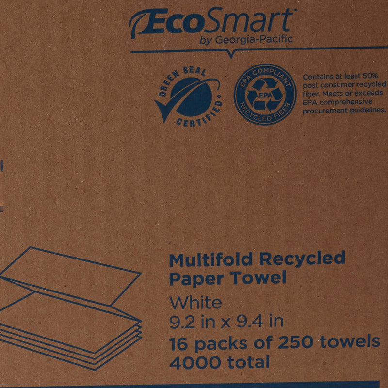 Pacific Blue Basic™ Recycled Multi-Fold Paper Towel, 250 Sheets per Pack, 1 Pack (Paper Towels) - Img 5