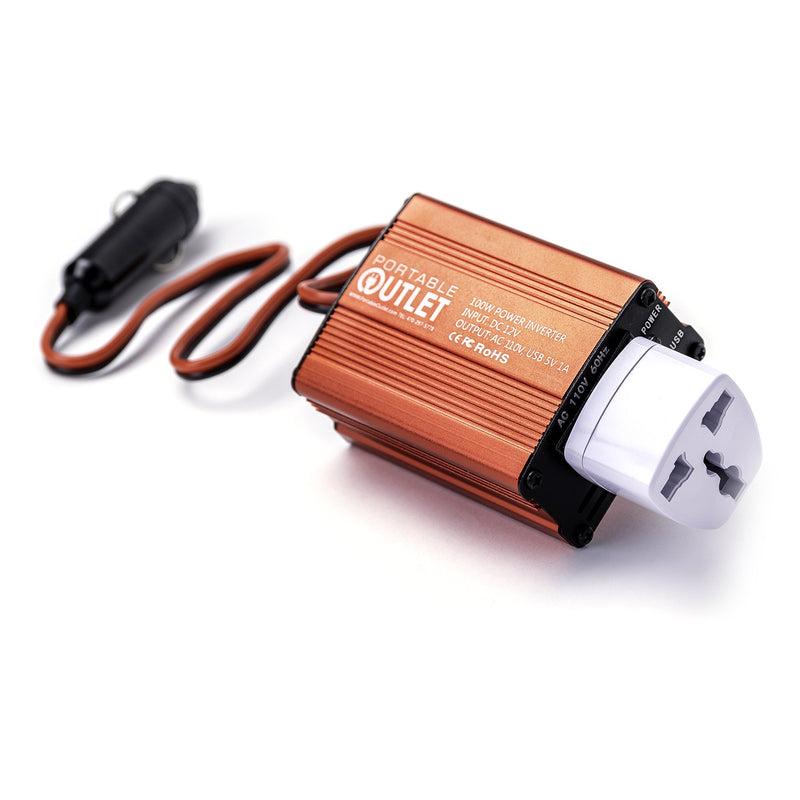 Portable Outlet Car Charger Inverter, 1 Case of 18 () - Img 3