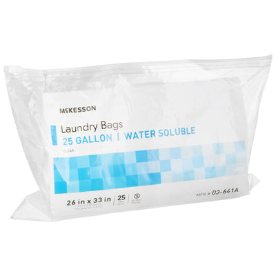 McKesson Water Soluble Laundry Bag, 20-25 gal Capacity, 1 Case of 100 (Laundry) - Img 3