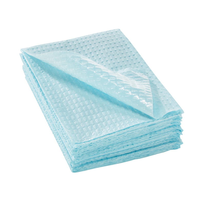 McKesson Procedure Towels, Deluxe 2-Ply, Blue, 13 x 18 Inch, 1 Case of 500 (Procedure Towels) - Img 1