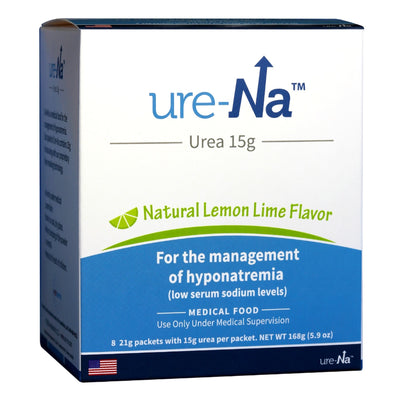 Ure-Na™ Lemon-Lime Oral Supplement, 15 Gram Pouch, 1 Carton of 8 (Nutritionals) - Img 1