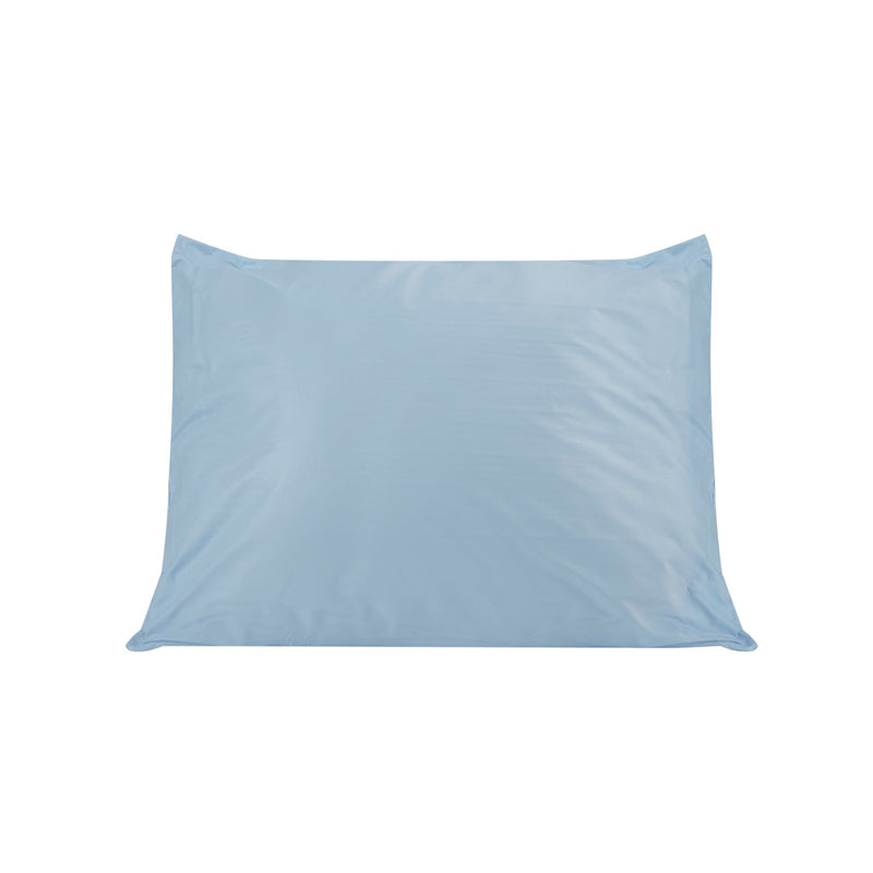 McKesson Reusable Bed Pillow, 20 x 26 Inch, Blue, 1 Box of 12 (Pillows) - Img 1