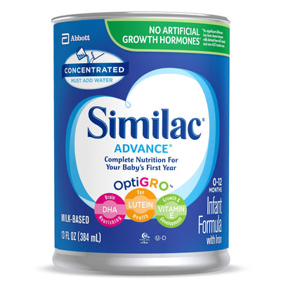 Similac® Advance® 20 Liquid Concentrate Infant Formula, 13 oz. Can, 1 Each () - Img 1