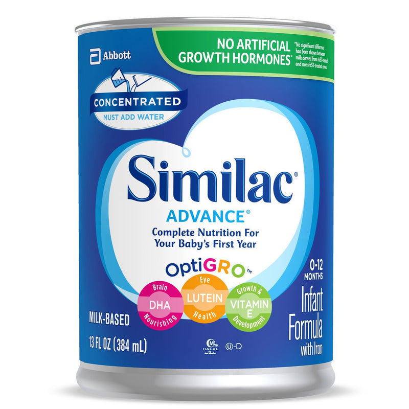 Similac® Advance® 20 Liquid Concentrate Infant Formula, 13 oz. Can, 1 Each () - Img 1