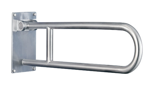 Flip-Up Grab Bar  Peened Stainless Steel  Std (Stand-Up Assists) - Img 1