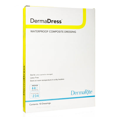 DermaDress™ Composite Dressing, 4 x 10 Inch, 1 Each () - Img 1