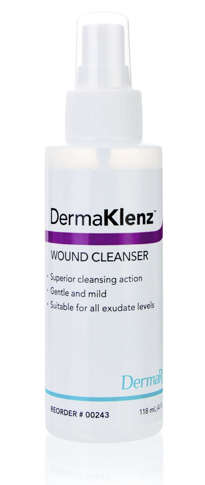 DermaKlenz® Wound Cleanser, 4 oz. Spray Bottle, 1 Case of 12 () - Img 1